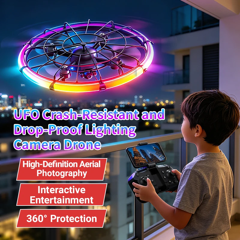 Dron RC JJRC H145 UFO con Lent - Drone Camera Mount reseña y precio